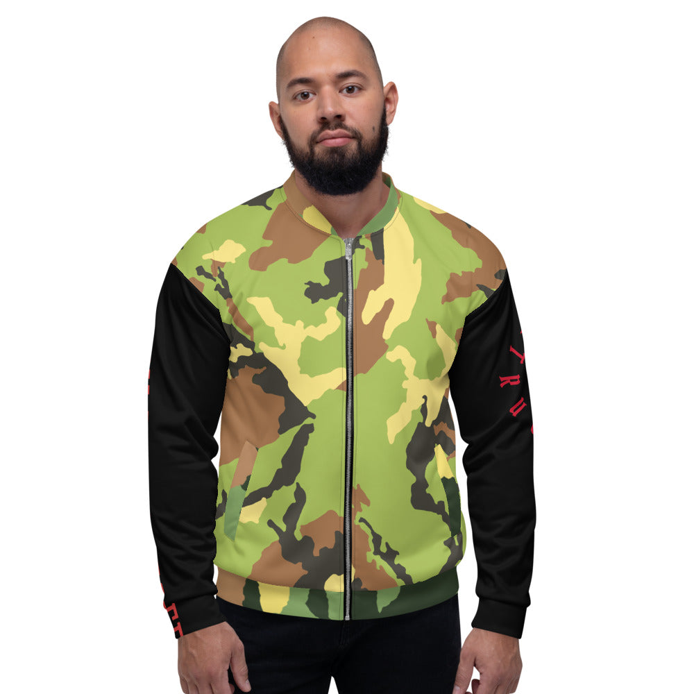 Camo Cray Bomber Jacket