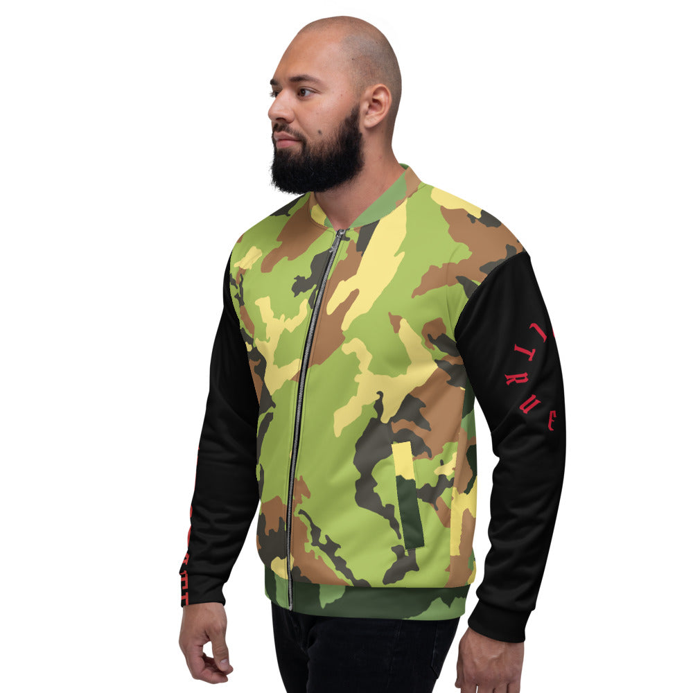 Camo Cray Bomber Jacket