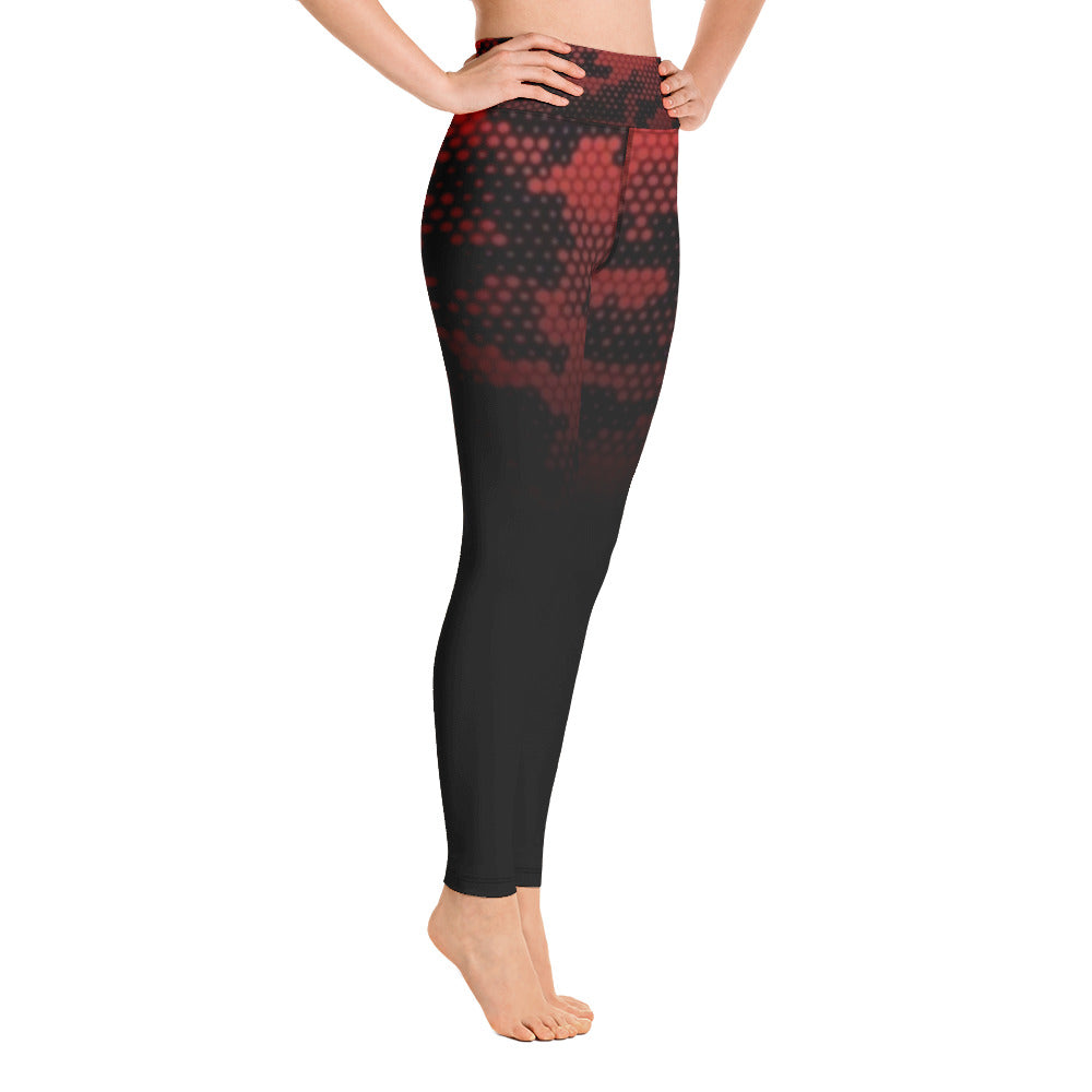 Digital Camo Yoga Leggings